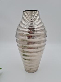 Vase, Aluminium, Höhe: ca. 35cm