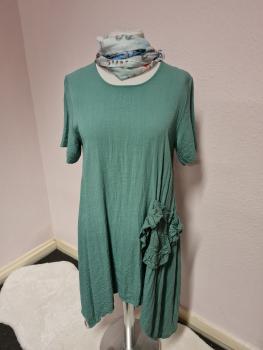 Kleid, Kurzarm, in drei Farben, OneSize